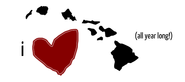 i (heart) hawai`i