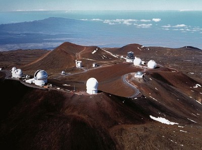 Developed Area of Mauna Kea
