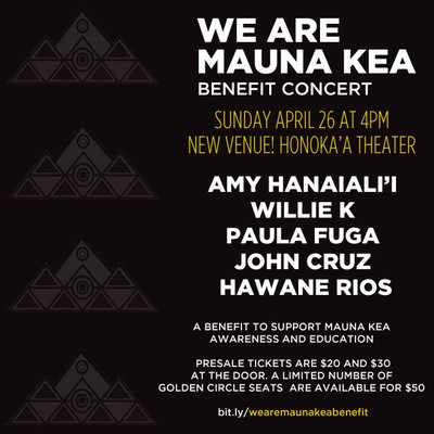 We Are Mauna Kea Benefit Concert 