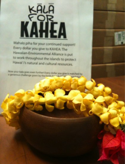 Kala for KAHEA