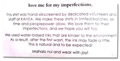 Love my imperfections